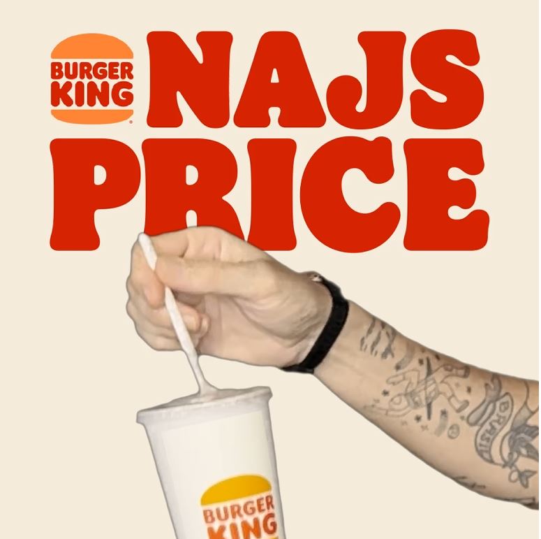 Burger King Najs Price